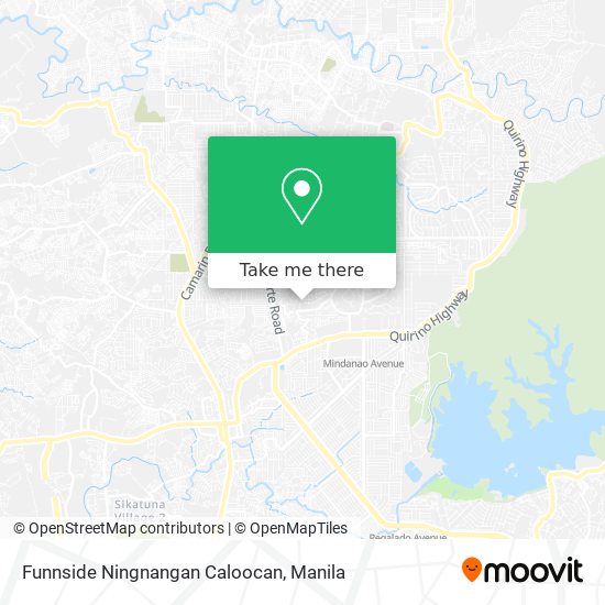 Funnside Ningnangan Caloocan map