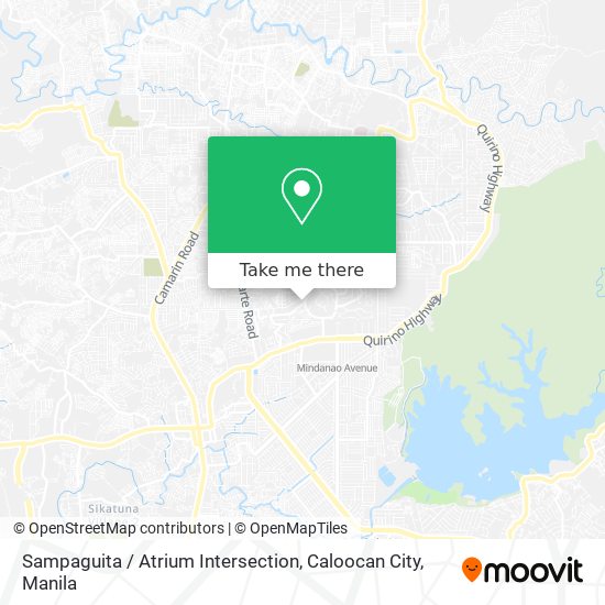 Sampaguita / Atrium Intersection, Caloocan City map