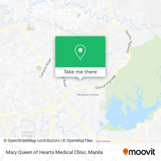 Mary Queen of Hearts Medical Clinic map