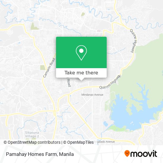 Pamahay Homes Farm map