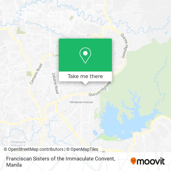 Franciscan Sisters of the Immaculate Convent map