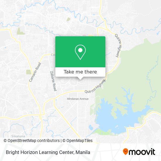 Bright Horizon Learning Center map