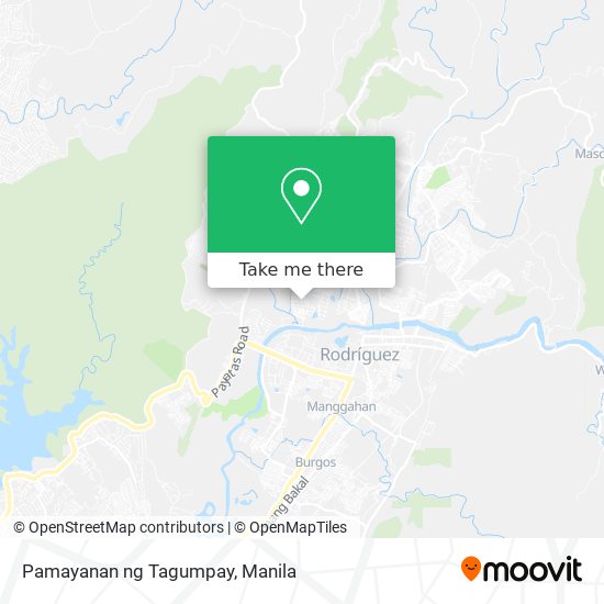 Pamayanan ng Tagumpay map