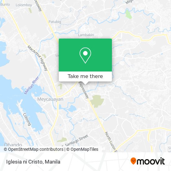 Iglesia ni Cristo map