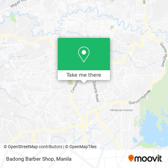Badong Barber Shop map