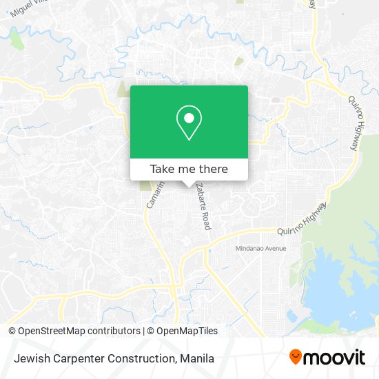 Jewish Carpenter Construction map