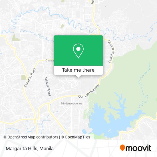 Margarita Hills map