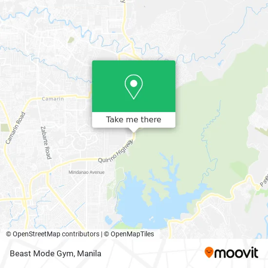 Beast Mode Gym map