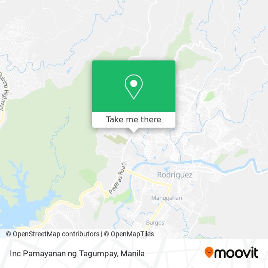 Inc Pamayanan ng Tagumpay map