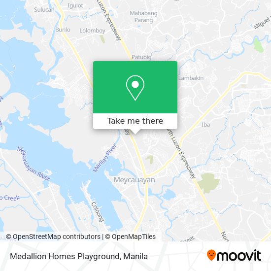 Medallion Homes Playground map