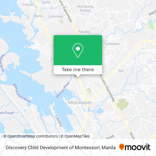 Discovery Child Development of Montessori map