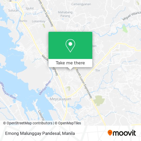 Emong Malunggay Pandesal map