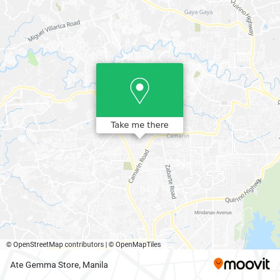 Ate Gemma Store map