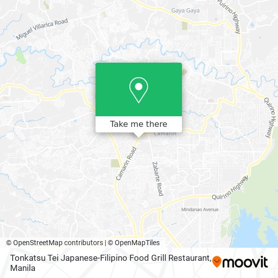 Tonkatsu Tei Japanese-Filipino Food Grill Restaurant map