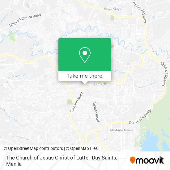 The Church of Jesus Christ of Latter-Day Saints map