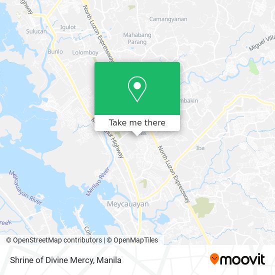 Shrine of Divine Mercy map