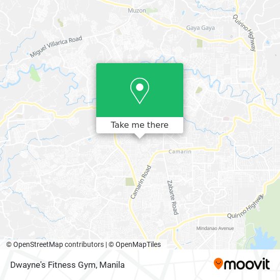 Dwayne's Fitness Gym map