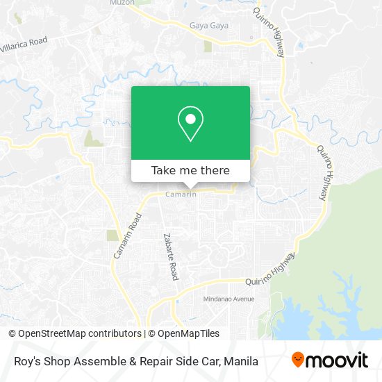 Roy's Shop Assemble & Repair Side Car map