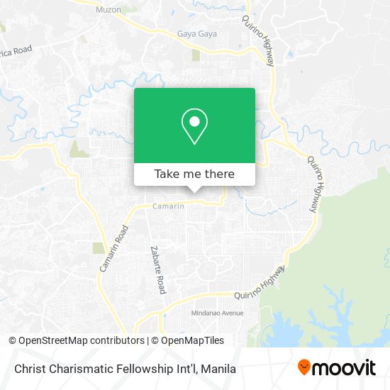 Christ Charismatic Fellowship Int'l map