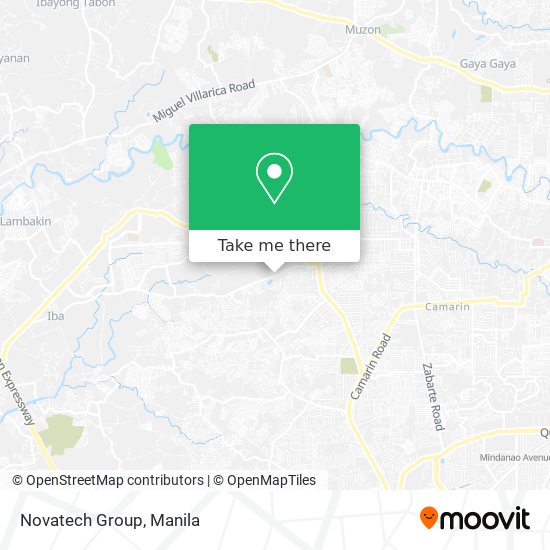 Novatech Group map