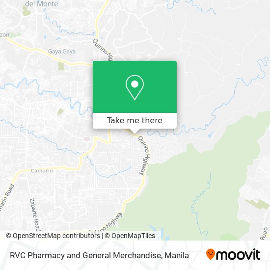 RVC Pharmacy and General Merchandise map