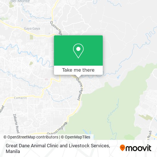 Great Dane Animal Clinic and Livestock Services map