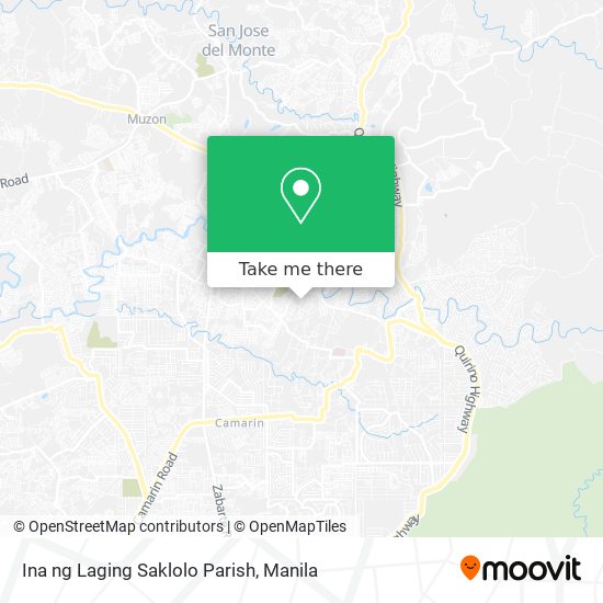 Ina ng Laging Saklolo Parish map