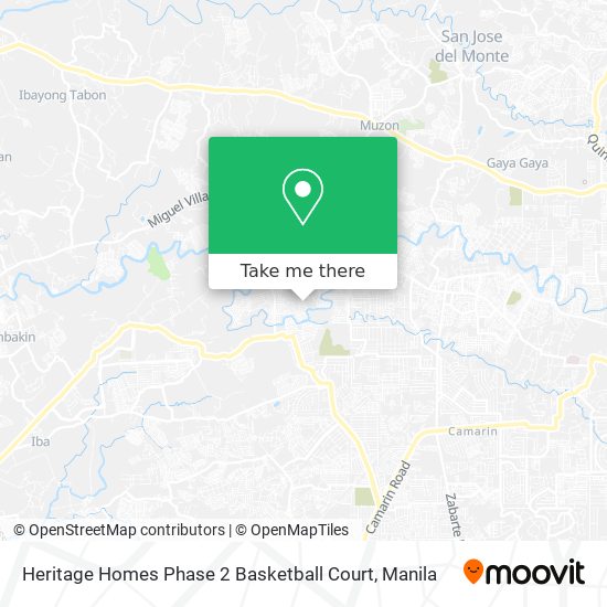 Heritage Homes Phase 2 Basketball Court map