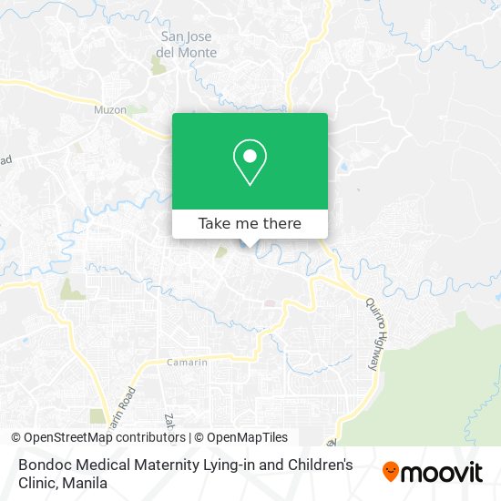 Bondoc Medical Maternity Lying-in and Children's Clinic map