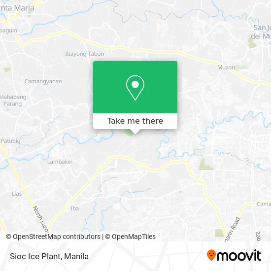 Sioc Ice Plant map