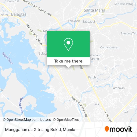 Manggahan sa Gitna ng Bukid map