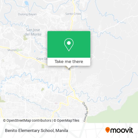 Benito Elementary School map