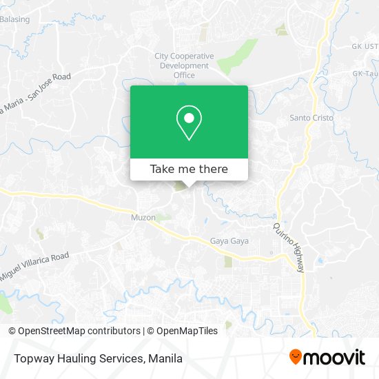 Topway Hauling Services map