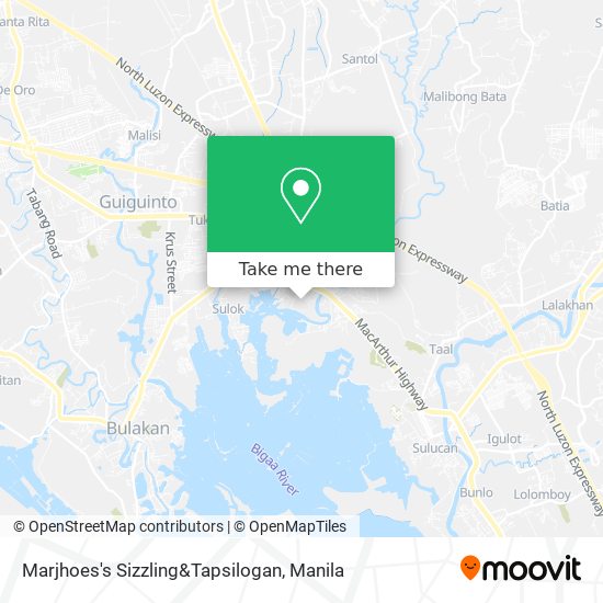 Marjhoes's Sizzling&Tapsilogan map