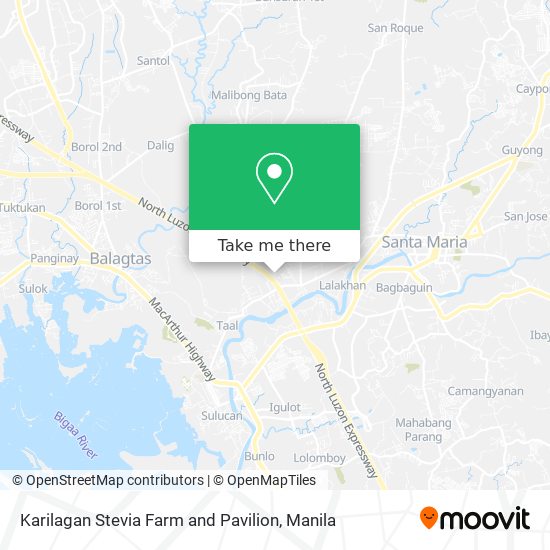 Karilagan Stevia Farm and Pavilion map