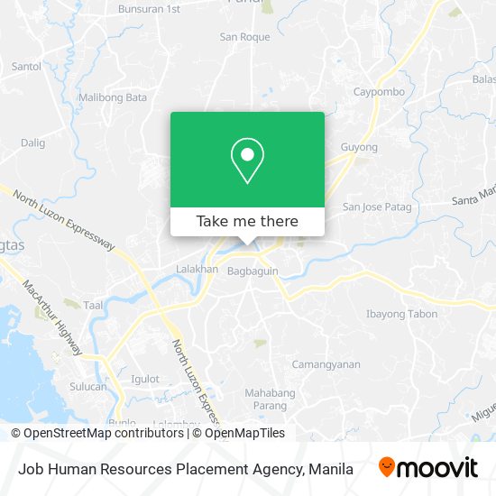 Job Human Resources Placement Agency map