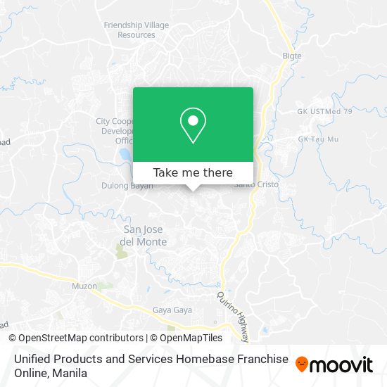 Unified Products and Services Homebase Franchise Online map