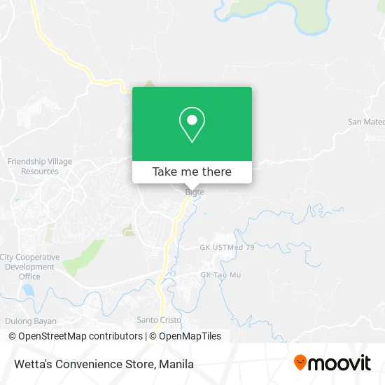 Wetta's Convenience Store map