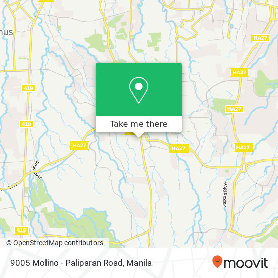 9005 Molino - Paliparan Road map
