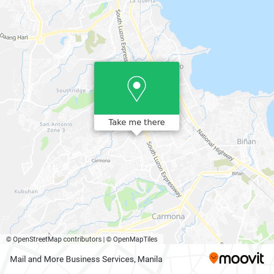 Mail and More Business Services map