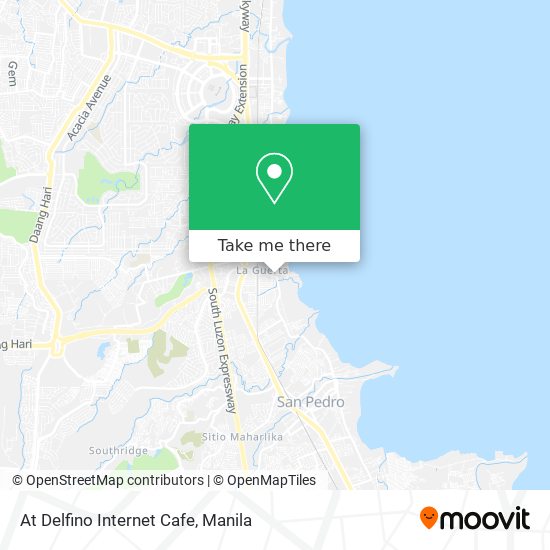 At Delfino Internet Cafe map