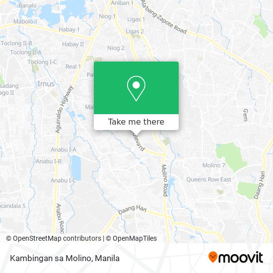 Kambingan sa Molino map