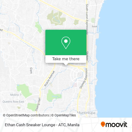 Ethan Cash Sneaker Lounge - ATC map