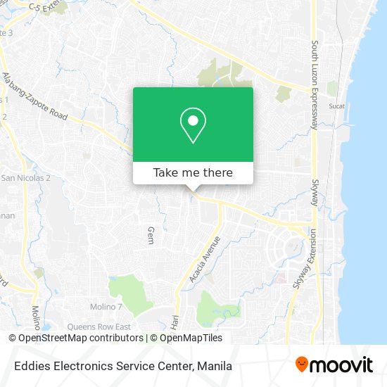 Eddies Electronics Service Center map
