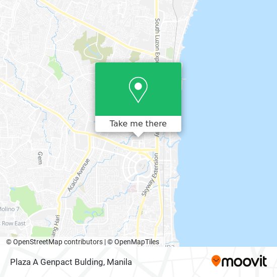 Plaza A Genpact Bulding map