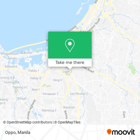 Oppo map