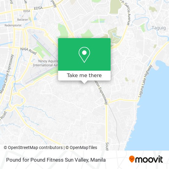 Pound for Pound Fitness Sun Valley map