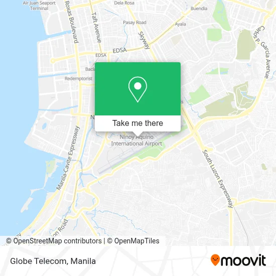 Globe Telecom map
