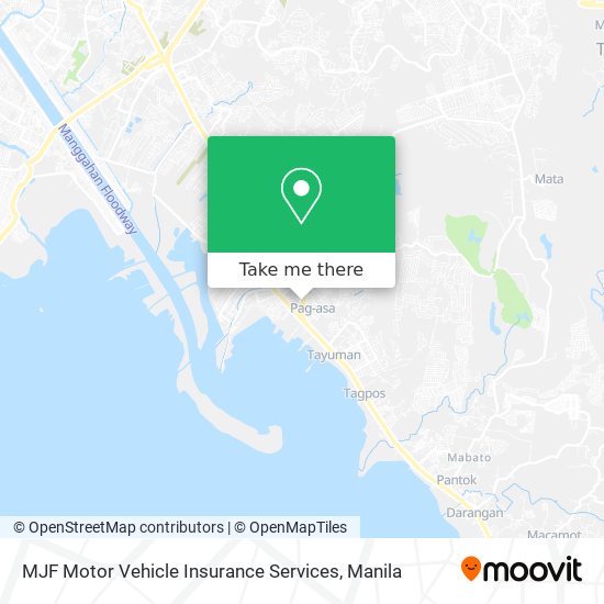 MJF Motor Vehicle Insurance Services map