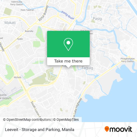 Leeveit - Storage and Parking map